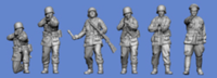Wehrmacht summer uniform 1940 - 42  Firing soldiers  6 figures - Image 1