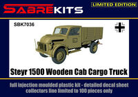 Steyr 1500 Wooden Cab Cargo Truck - Image 1