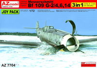 Messerschmitt Bf 109G-2/Bf 109G-4/Bf 109G-6/Bf 109G-14 (sprues only), 3 kits only. No decals - Image 1
