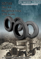 GAZ AA, weighted tires