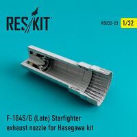 F-104 Starfighter (S/G Late) exhaust nozzle for Hasegawa Kit - Image 1
