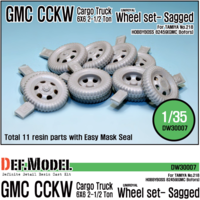 US CCKW Truck Wheel set (for Tamiya, Hobbyboss 1/35)