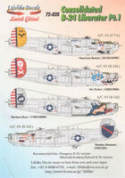 ​​​​​​​Consolidated B-24 Liberator Part 1 (4 schemes) - Image 1