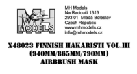 Finnish hakaristi vol.III 940mm/865mm/790mm airbrush mask