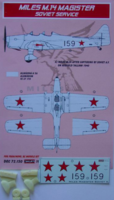 Miles M.14A Magister Soviet + undercariage