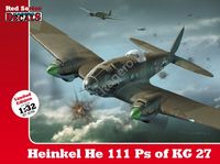 1/32 Heinkel He 111 Ps of KG 27 (kalkomanie) - Image 1