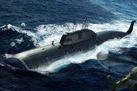 Russian Navy Akula Class Attack Submarine