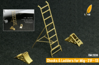 Ladder and Chucks for Mig-21F-13 (TRUMPETER)