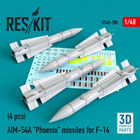 AIM-54A "Phoenix" missiles for F-14 4pcs