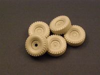 Road Wheels with spare for HUMVEE - Image 1