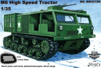 M6 High speed tractor w. resin track (ww2)